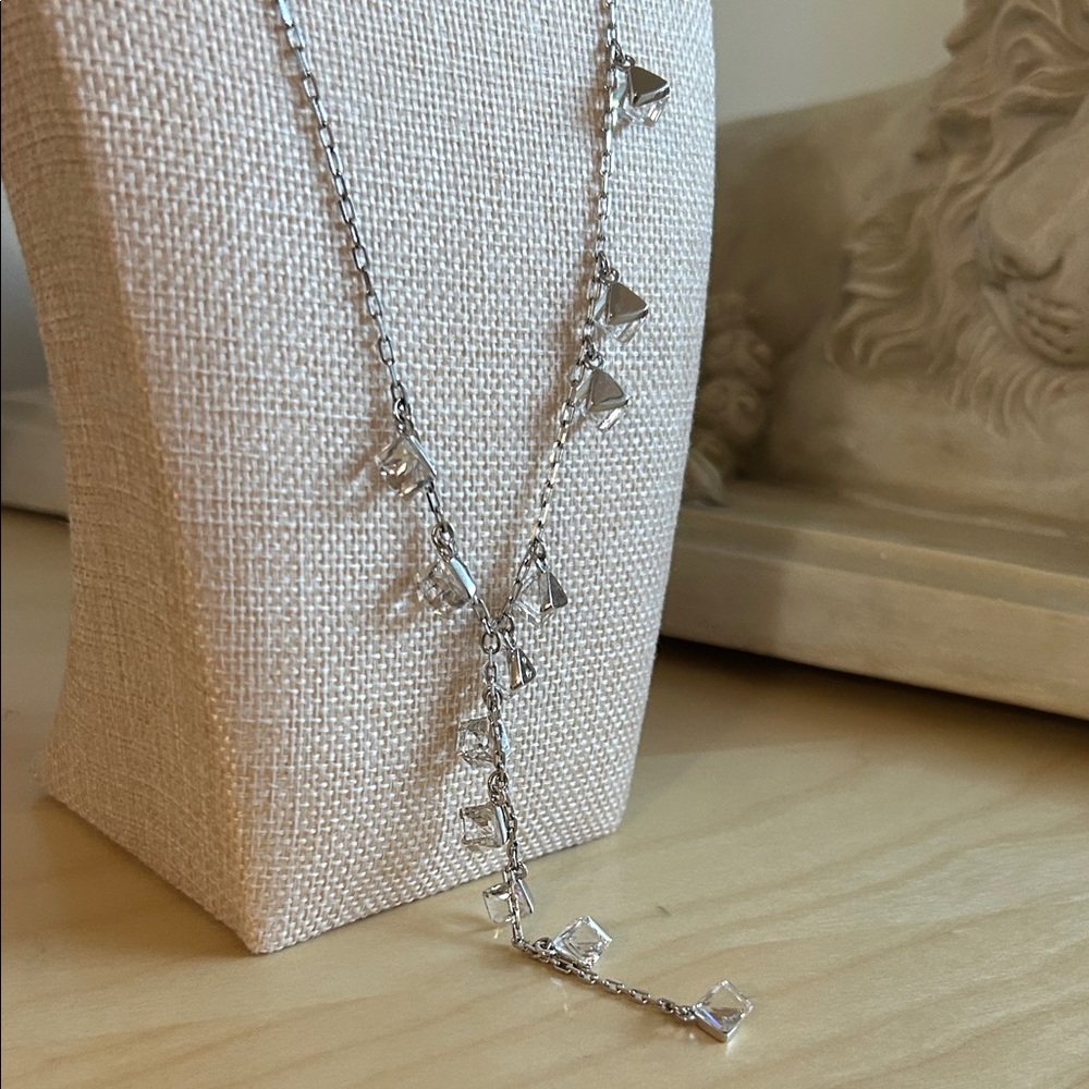 Swarovski Crystal Drop Necklace - Picture 9 of 11
